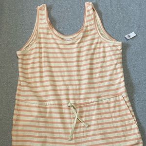 Old Navy brand Plus Size striped romper size 2x/XXL